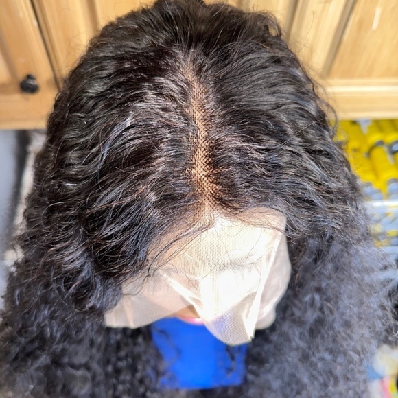 ❤️NEW ❤️100% Human Hair HD Lace Front Wig 30” Density 180 MEDIUM TO LARGE HEAD - Picture 2 of 11